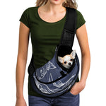 Astrology Pisces Sign Print Pet Sling Carrier