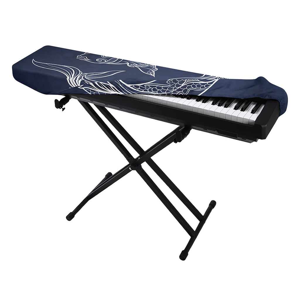 Astrology Pisces Sign Print Piano Keyboard Cover
