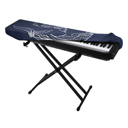 Astrology Pisces Sign Print Piano Keyboard Cover