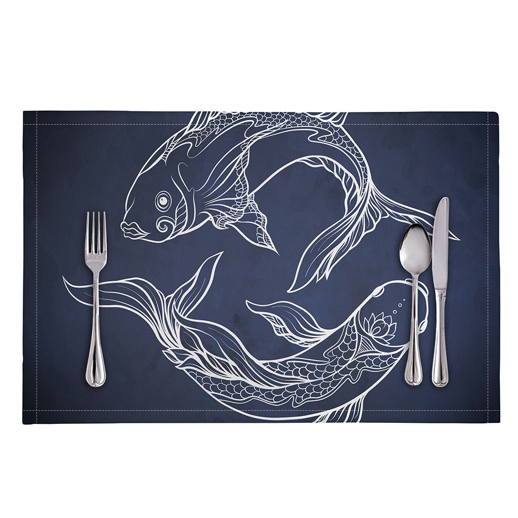 Astrology Pisces Sign Print Placemat