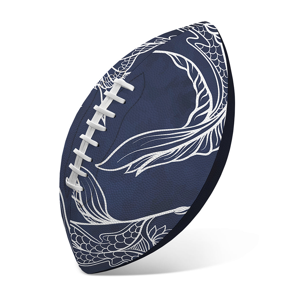 Astrology Pisces Sign Print Rugby Ball
