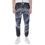 Astrology Pisces Sign Print Scuba Joggers