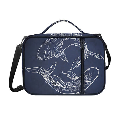 Astrology Pisces Sign Print Shoulder Strap Bible Bag