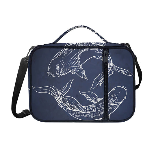 Astrology Pisces Sign Print Shoulder Strap Bible Bag