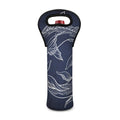 Astrology Pisces Sign Print Single Neoprene Wine Tote