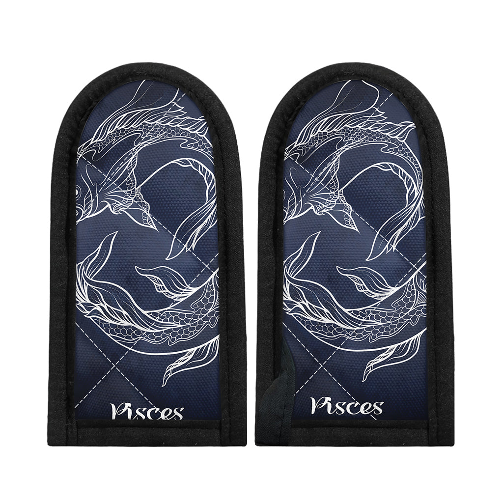 Astrology Pisces Sign Print Skillet Handle Cover