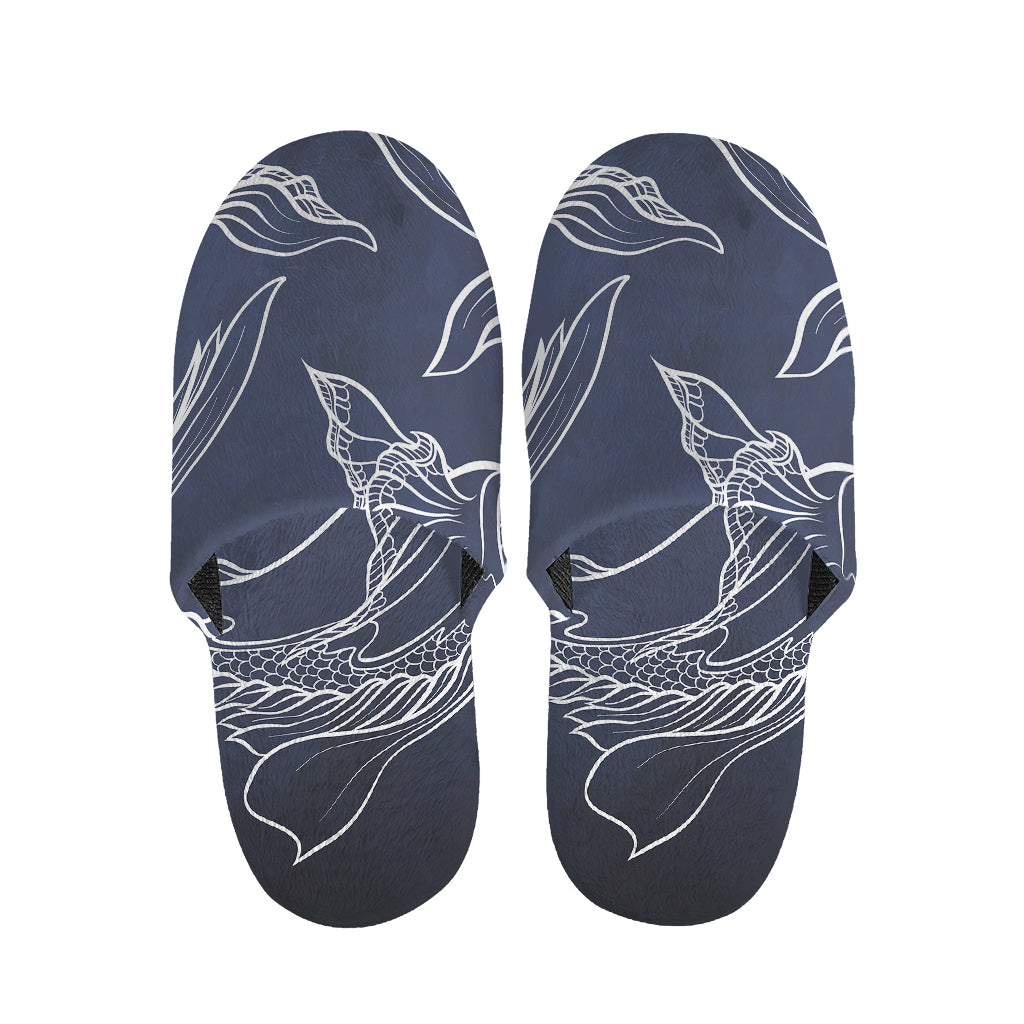 Astrology Pisces Sign Print Slippers