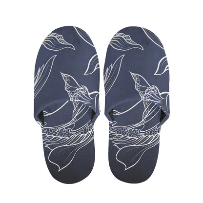 Astrology Pisces Sign Print Slippers