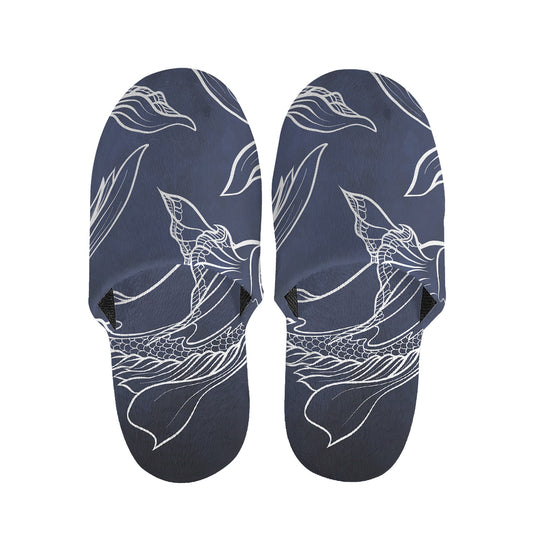 Astrology Pisces Sign Print Slippers