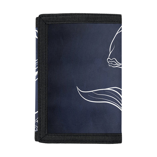 Astrology Pisces Sign Print Trifold Wallet