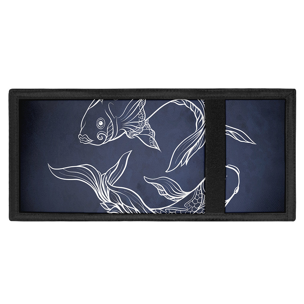 Astrology Pisces Sign Print Trifold Wallet