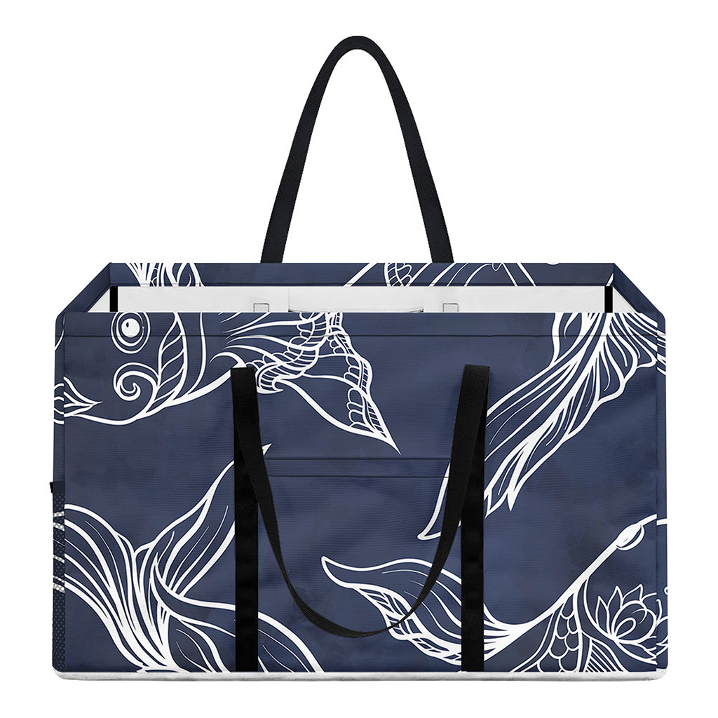 Astrology Pisces Sign Print Utility Tote Bag