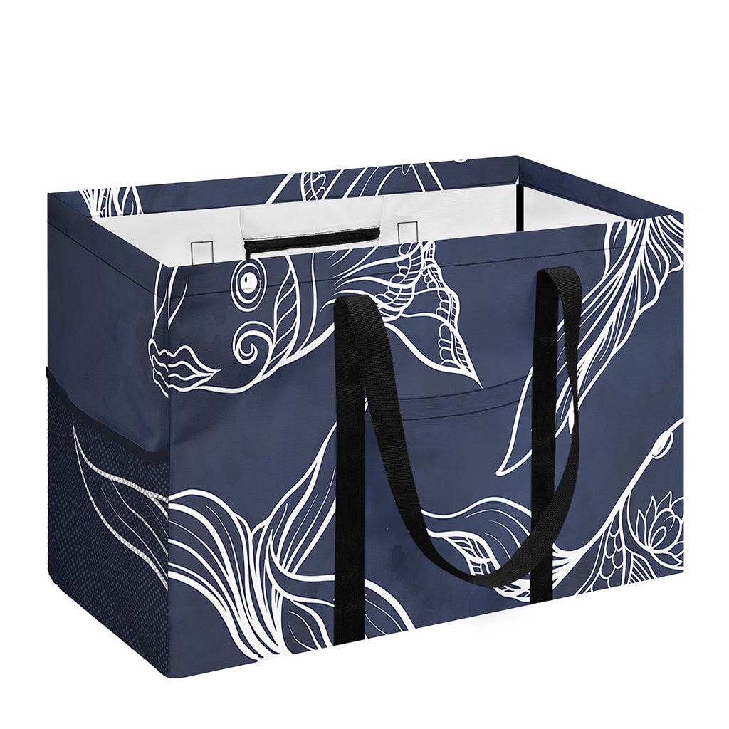 Astrology Pisces Sign Print Utility Tote Bag