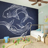 Astrology Pisces Sign Print Wall Sticker