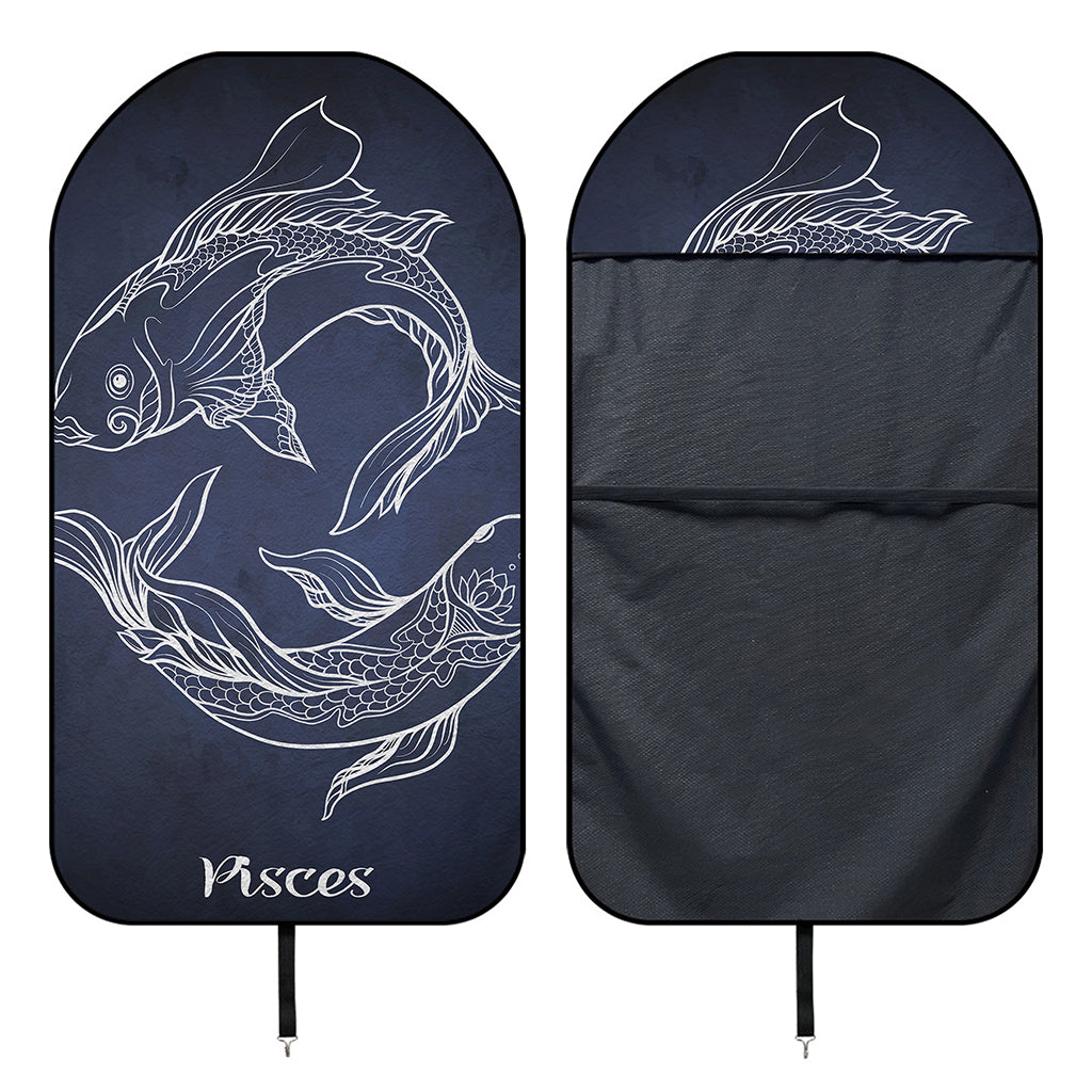 Astrology Pisces Sign Print Waterproof Car Seat Cover