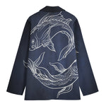 Astrology Pisces Sign Print Women's Blazer