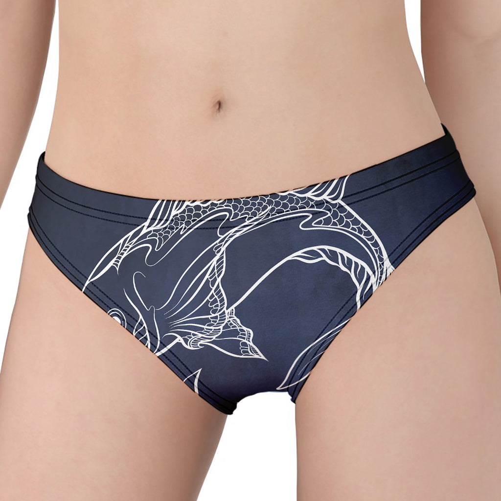 Astrology Pisces Sign Print Women's Panties