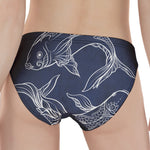 Astrology Pisces Sign Print Women's Panties