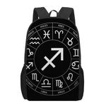 Astrology Sagittarius Sign Print 17 Inch Backpack