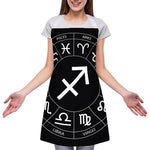 Astrology Sagittarius Sign Print Adjustable Apron