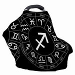 Astrology Sagittarius Sign Print Baby Seat Cover