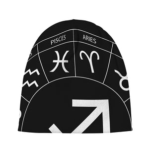 Astrology Sagittarius Sign Print Beanie