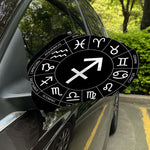 Astrology Sagittarius Sign Print Car Side Mirror Covers