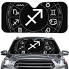 Astrology Sagittarius Sign Print Car Windshield Sun Shade