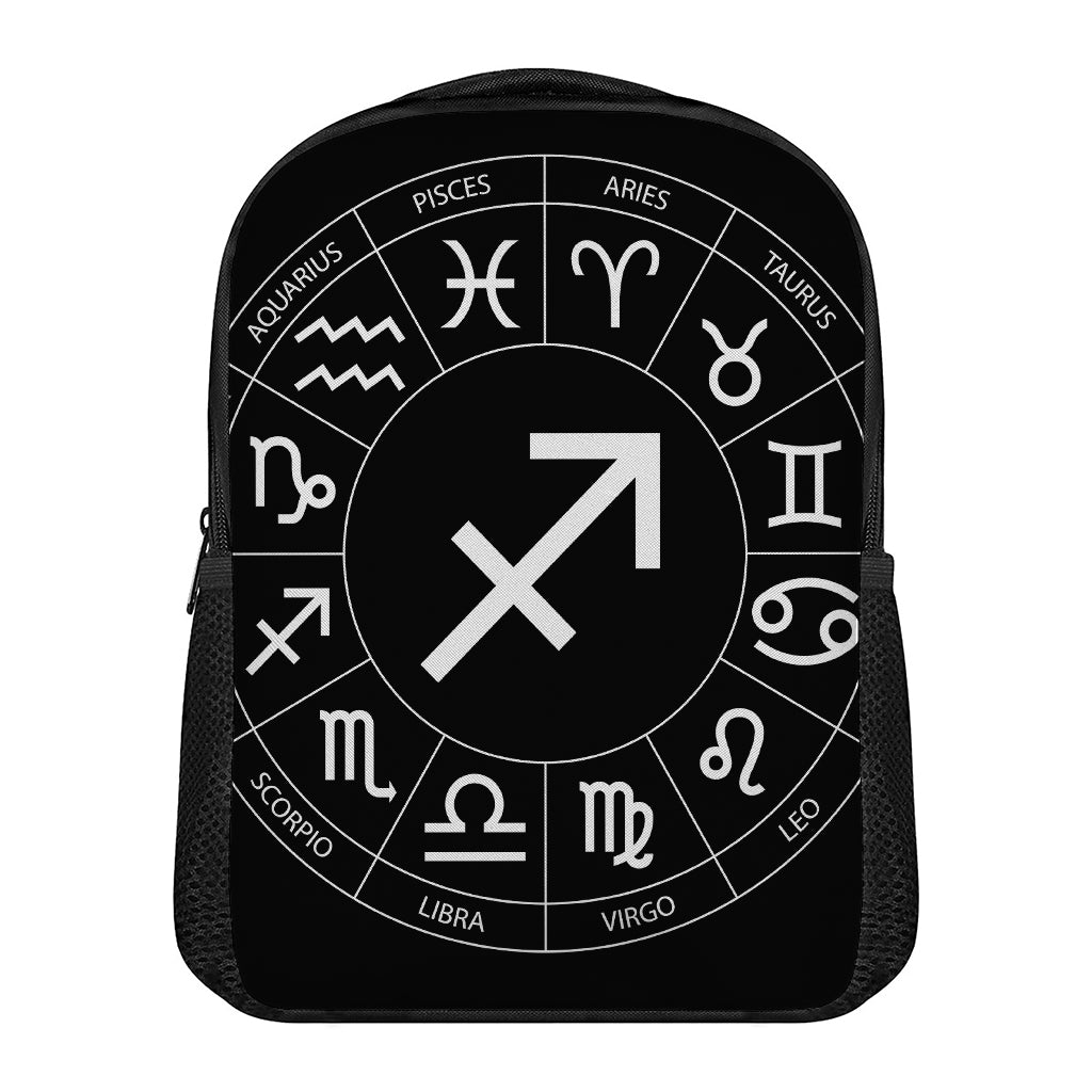 Astrology Sagittarius Sign Print Casual Backpack