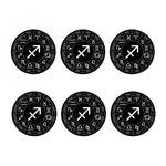 Astrology Sagittarius Sign Print Coaster Set