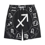 Astrology Sagittarius Sign Print Cotton Shorts