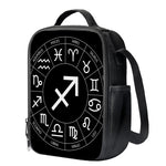 Astrology Sagittarius Sign Print Crossbody Lunch Bag