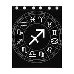 Astrology Sagittarius Sign Print Curtain