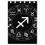 Astrology Sagittarius Sign Print Curtain
