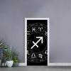 Astrology Sagittarius Sign Print Door Sticker