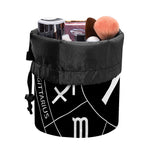Astrology Sagittarius Sign Print Drawstring Makeup Bag