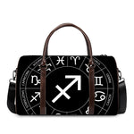 Astrology Sagittarius Sign Print Duffle Bag