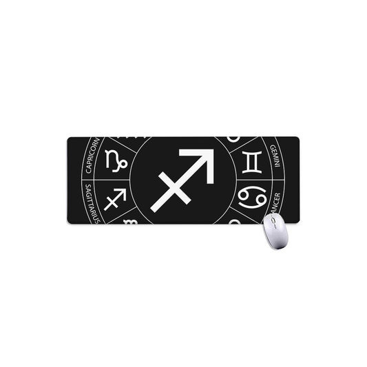 Astrology Sagittarius Sign Print Extended Mouse Pad