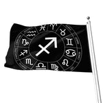 Astrology Sagittarius Sign Print Flag