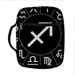 Astrology Sagittarius Sign Print Front Pocket Bible Bag