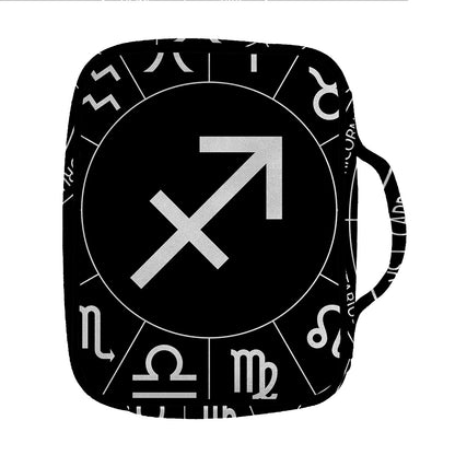 Astrology Sagittarius Sign Print Front Pocket Bible Bag