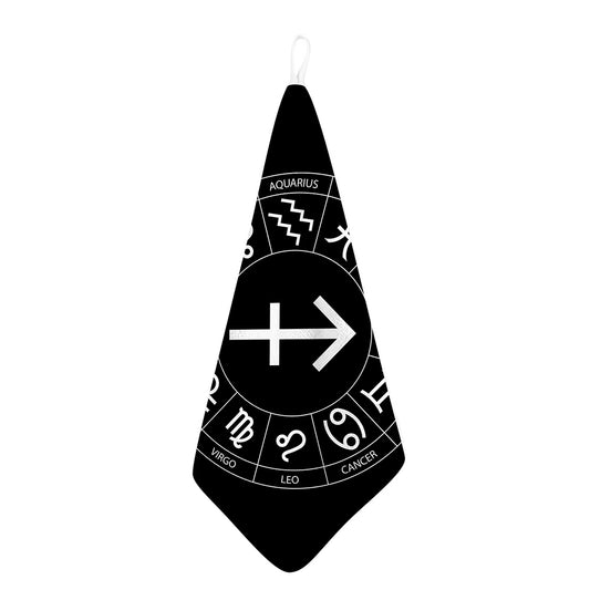 Astrology Sagittarius Sign Print Hand Towel
