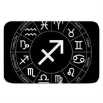Astrology Sagittarius Sign Print Indoor Door Mat