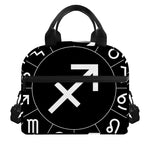 Astrology Sagittarius Sign Print Insulated Lunch Bag