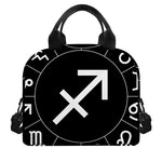 Astrology Sagittarius Sign Print Insulated Lunch Bag