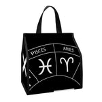 Astrology Sagittarius Sign Print Insulated Lunch Tote