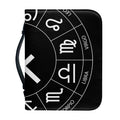 Astrology Sagittarius Sign Print Leather Bible Cover