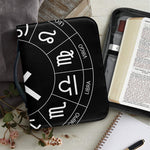 Astrology Sagittarius Sign Print Leather Bible Cover