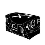 Astrology Sagittarius Sign Print Leather Tissue Box Cover