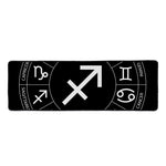 Astrology Sagittarius Sign Print Long Kitchen Mat